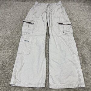 Aeropostale Utility Cargo Pants Beige Pockets Women’s Size XS